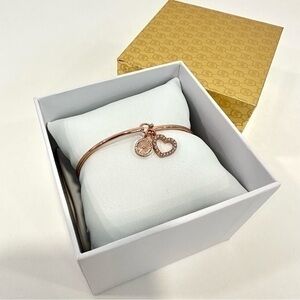 Michael Kors Rose Gold Tone Bangle Bracelet